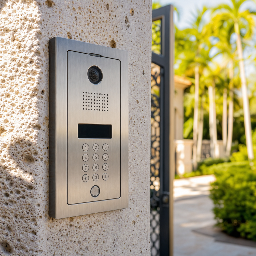 Illustration for gate repair in Coral Gables