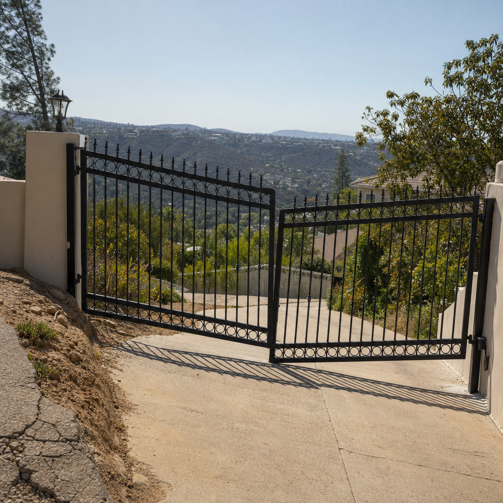 Illustration for gate repair in La Mesa