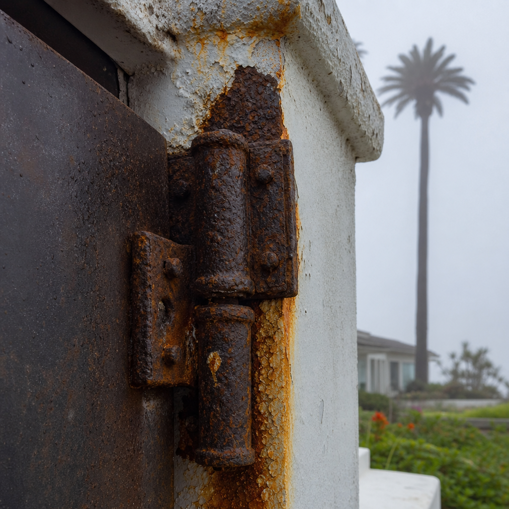 Illustration for gate repair in La Jolla
