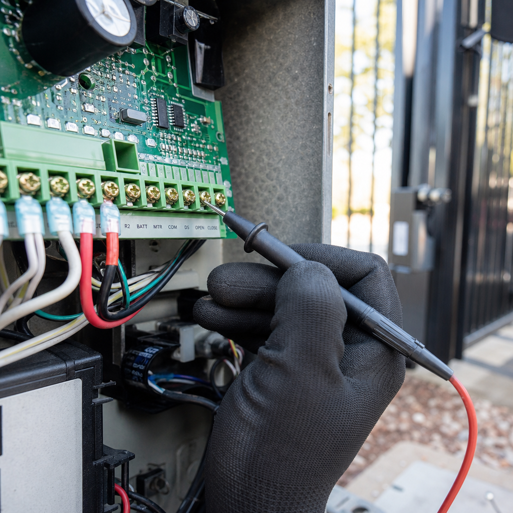 Illustration for gate repair in Santa Clara