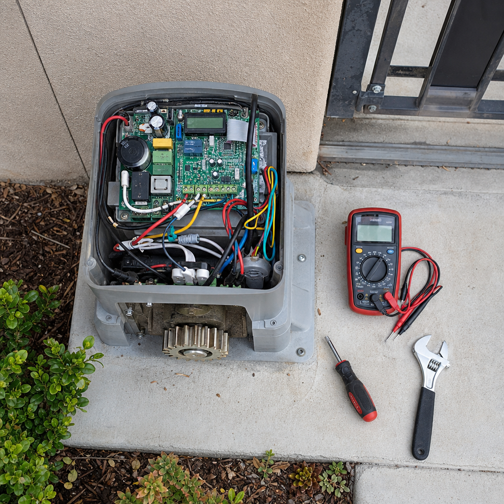 Illustration for gate repair in Santee