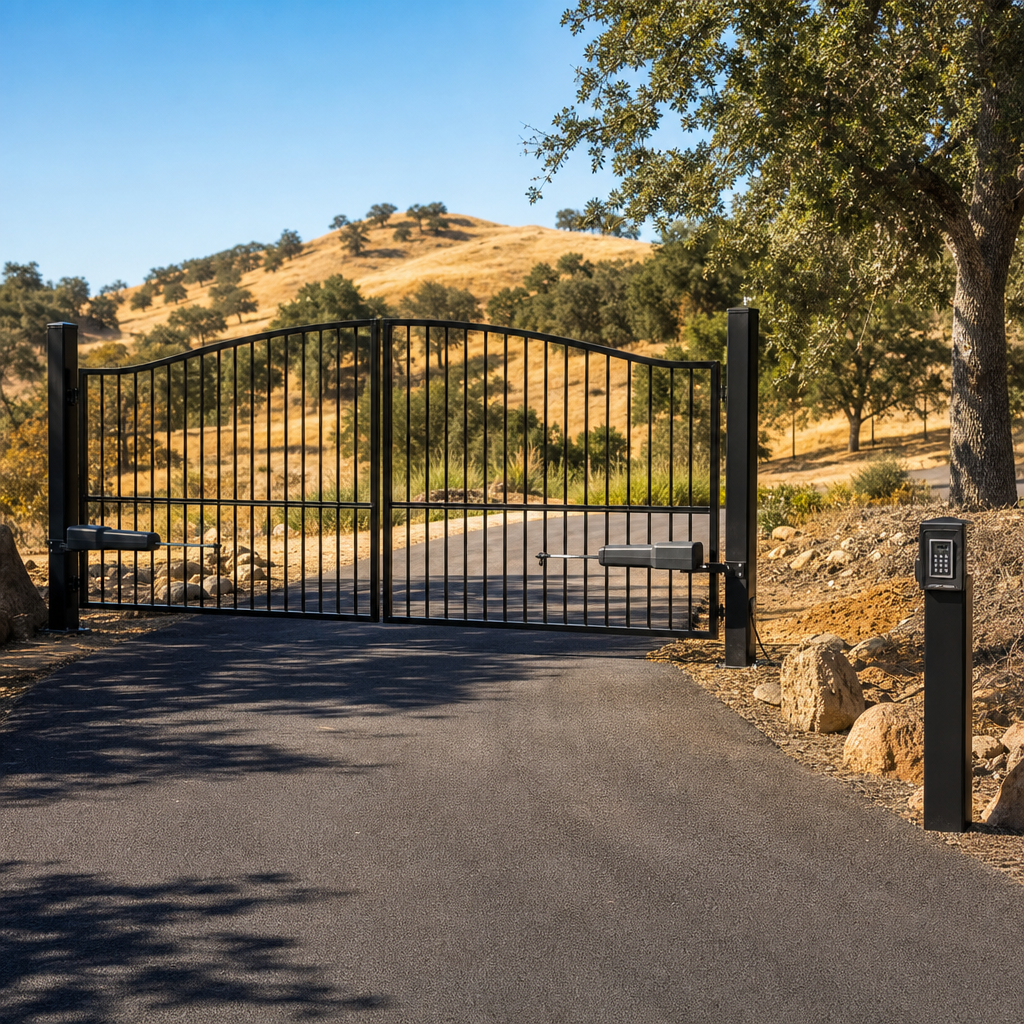Illustration for gate repair in Ramona