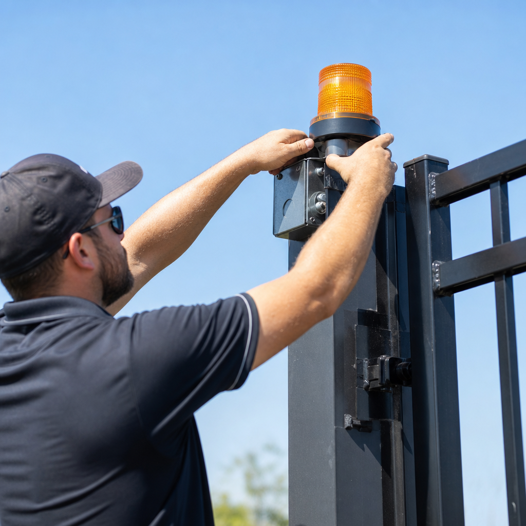 Illustration for benefits of commercial gate security upgrade