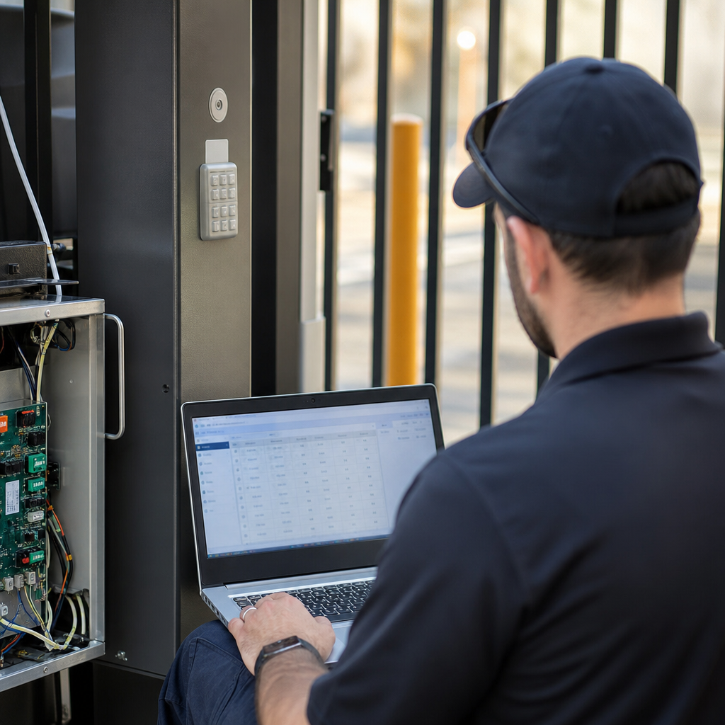 Illustration for Commercial Gate Repair and Access Control in Santa Paula