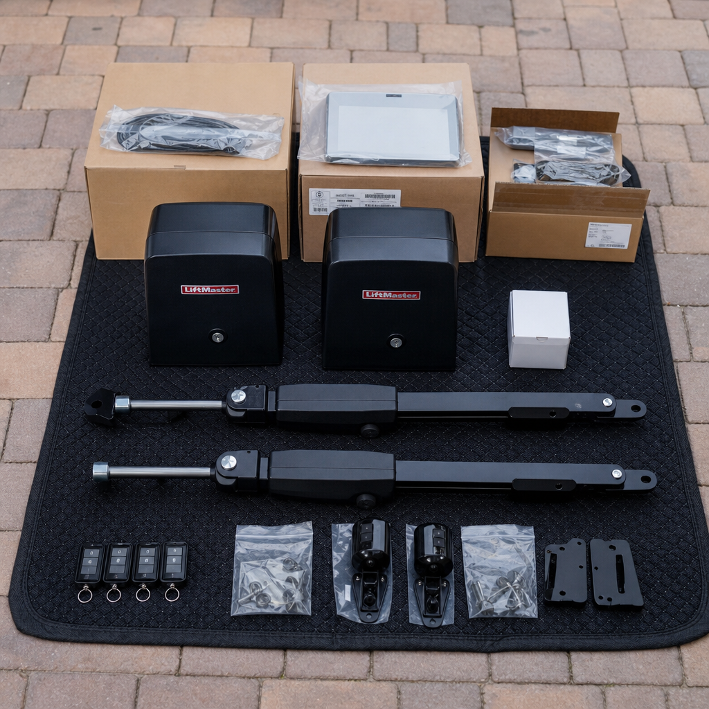 Illustration for liftmaster gate opener installation pricing