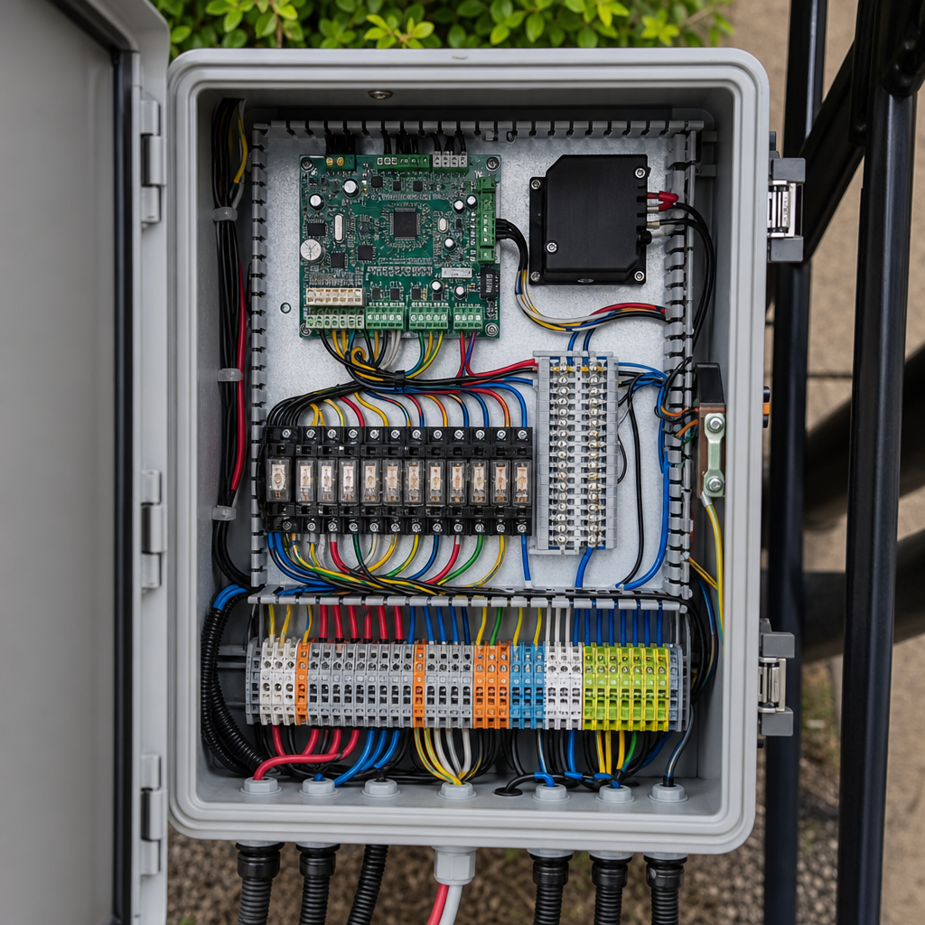 Illustration for gate access control companies