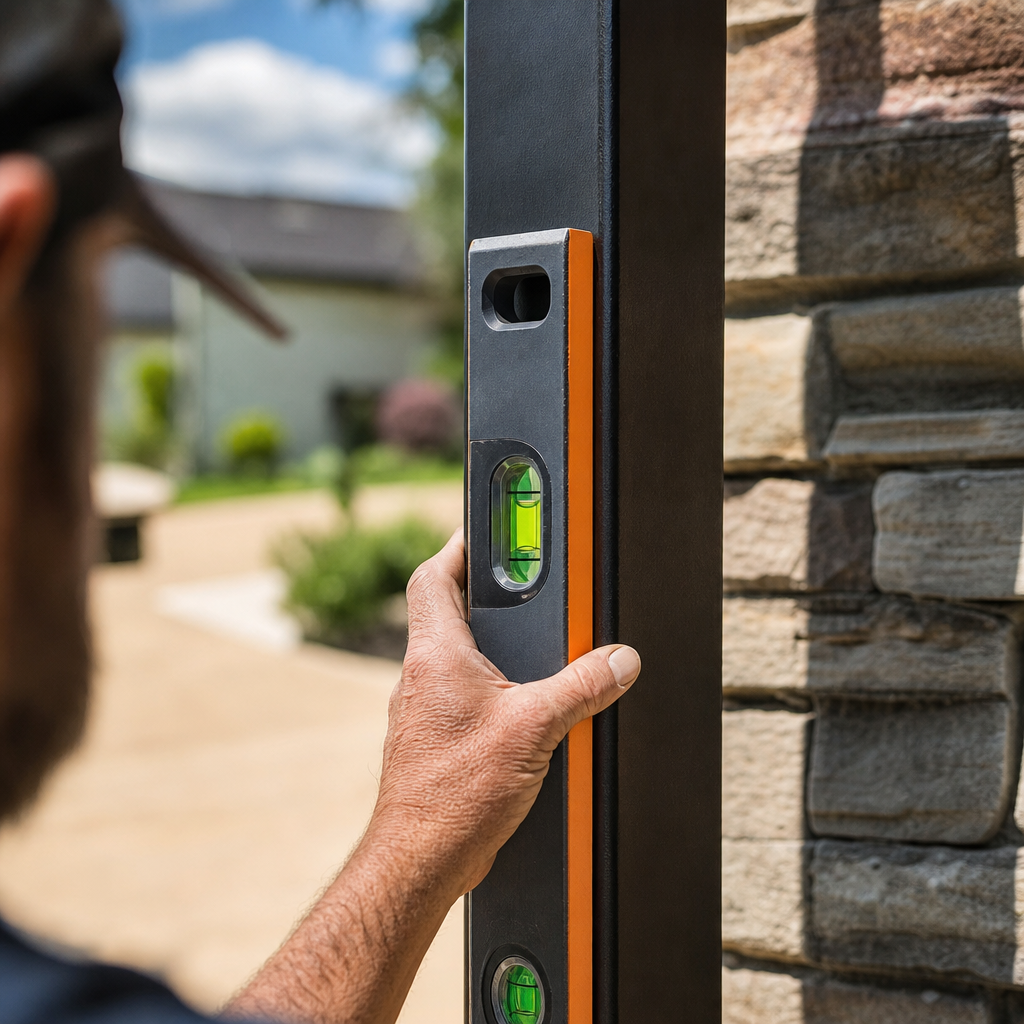 Illustration for gate installation in Santa Clarita