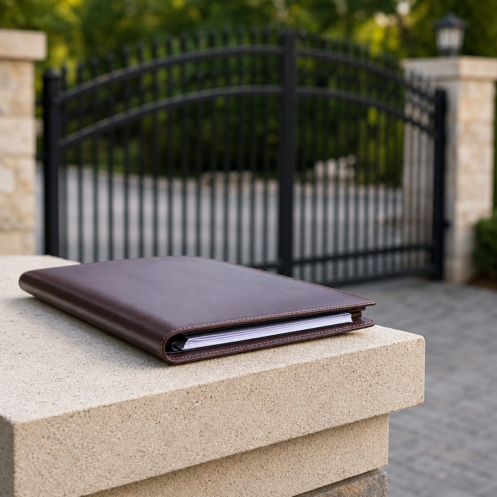 Illustration for driveway gate installation cost