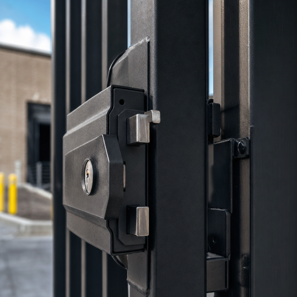 Illustration for heavy duty security gates