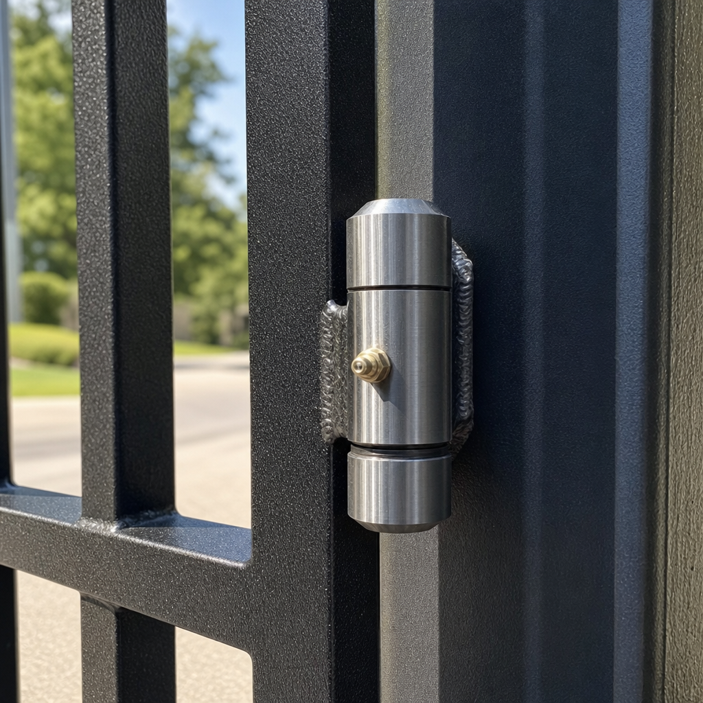 Illustration for electric front gate cost