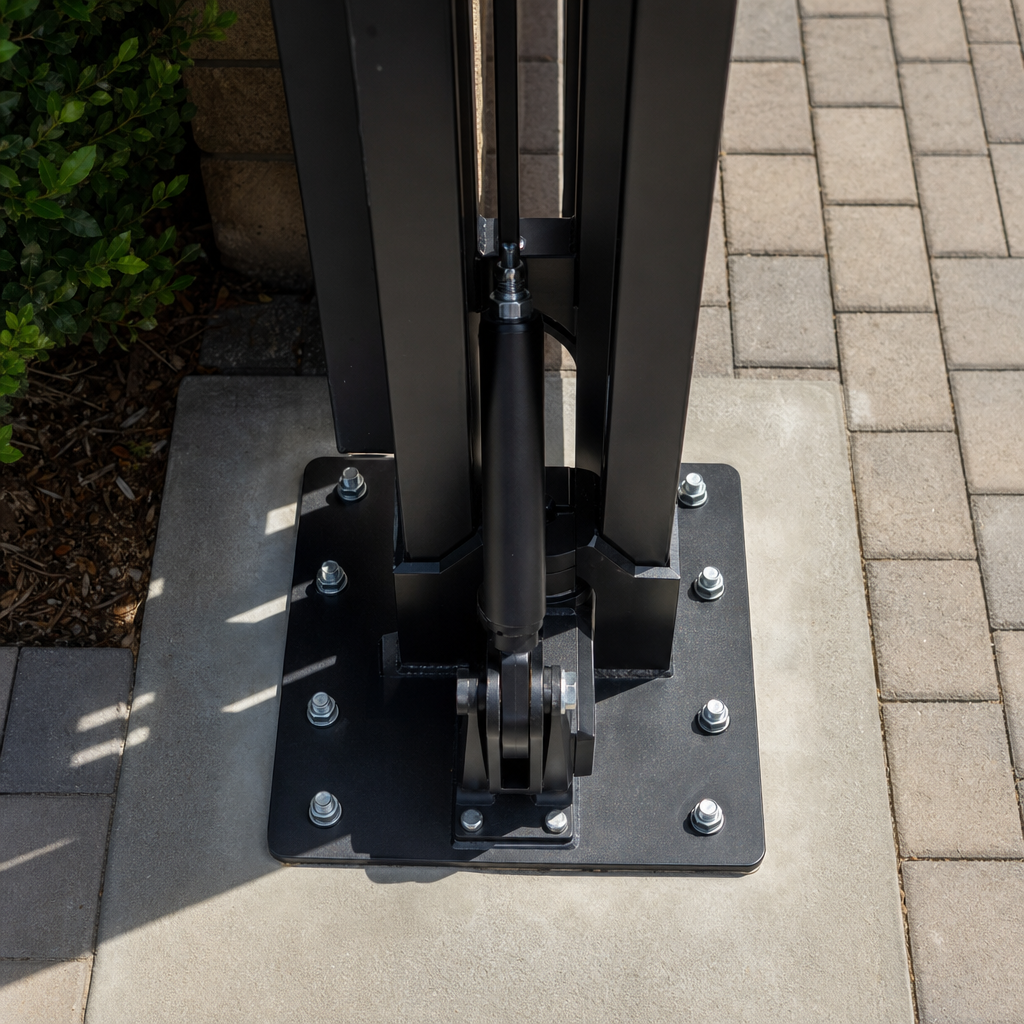 Illustration for automatic rising gates cost