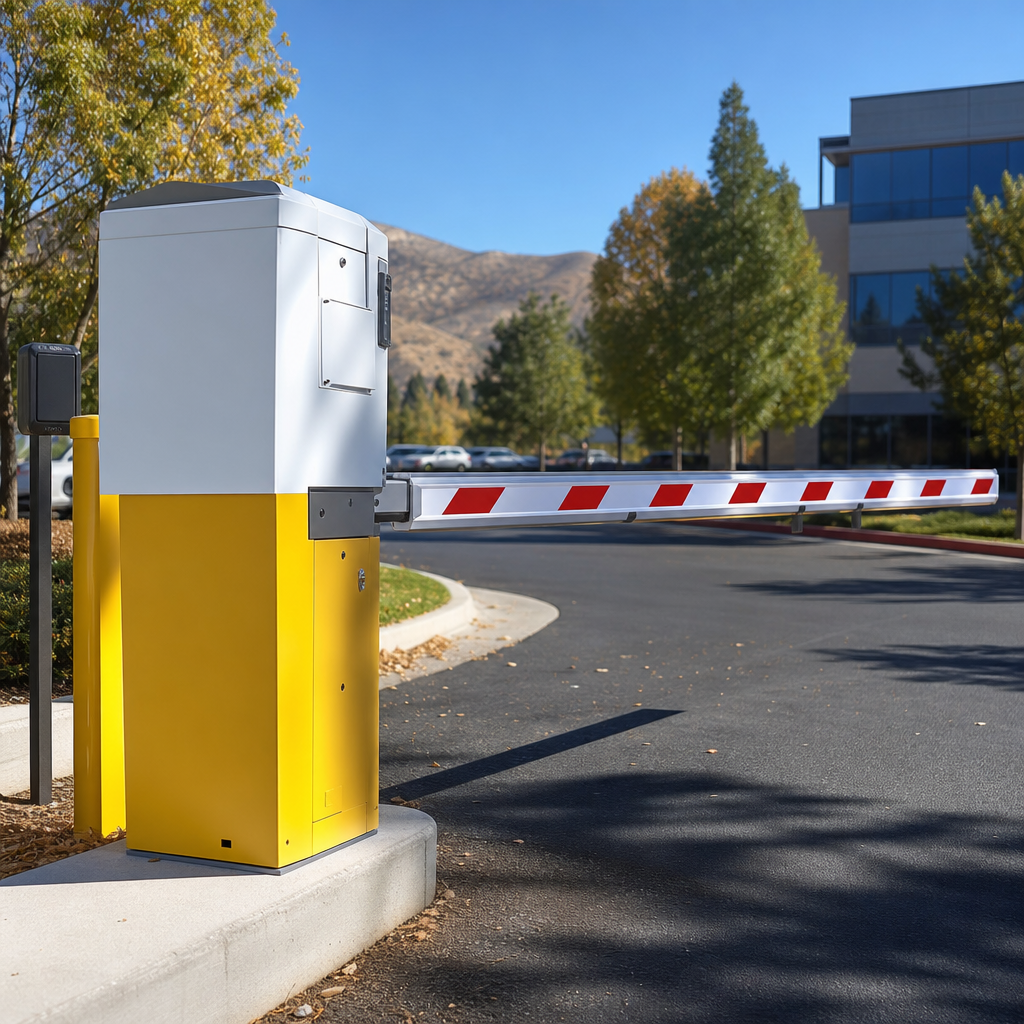 Illustration for commercial gate installation cost