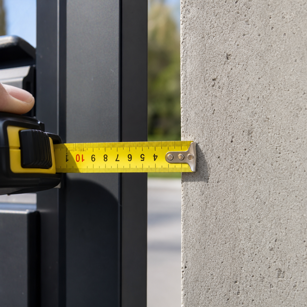 Illustration for cost to install driveway gate