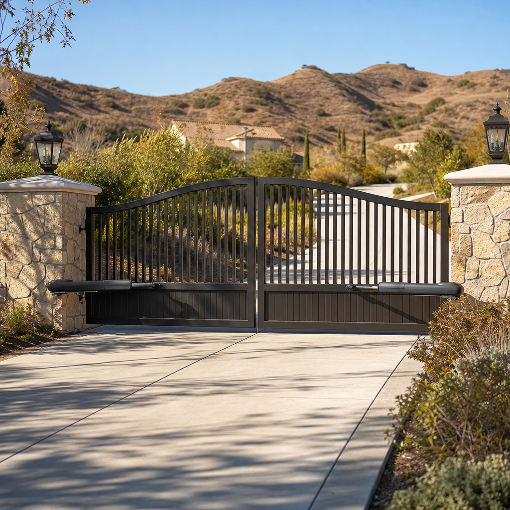 Illustration for electric driveway gate prices