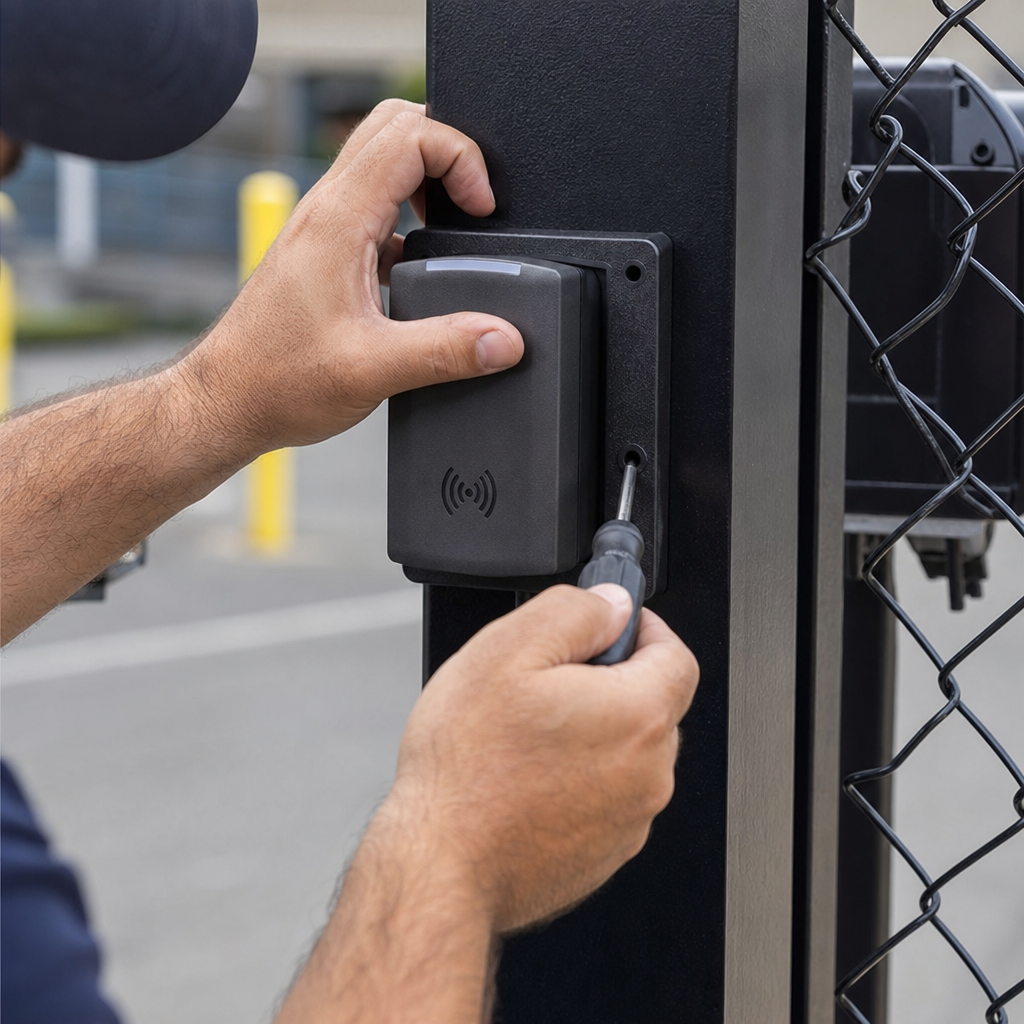 Illustration for commercial access control