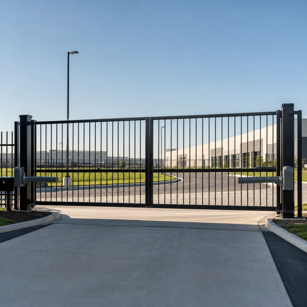 Illustration for commercial gate repair cost