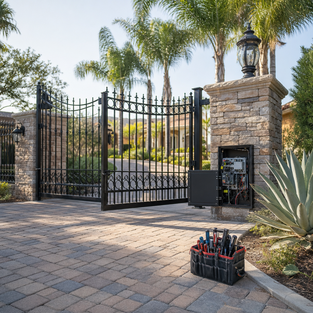 Illustration for same day gate repair cost