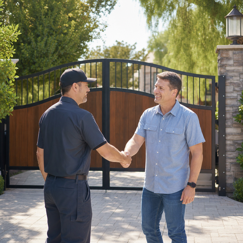 Illustration for gate repair companies