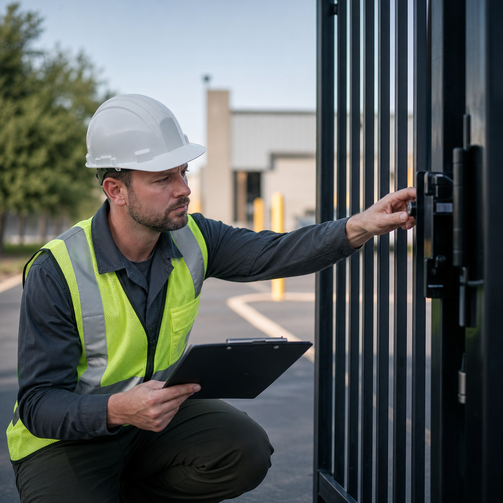 Illustration for commercial gate companies
