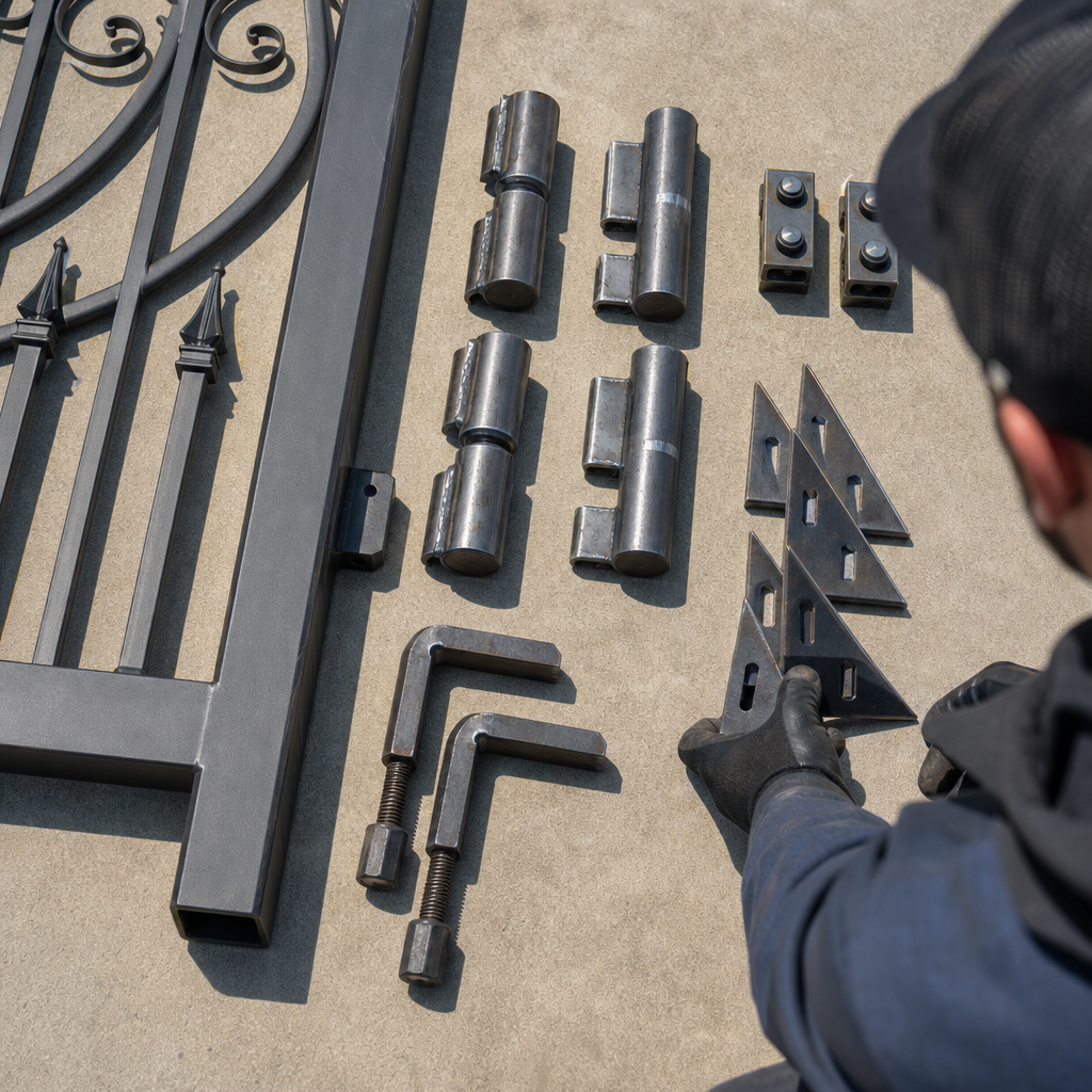 Illustration for gate welding in Studio City
