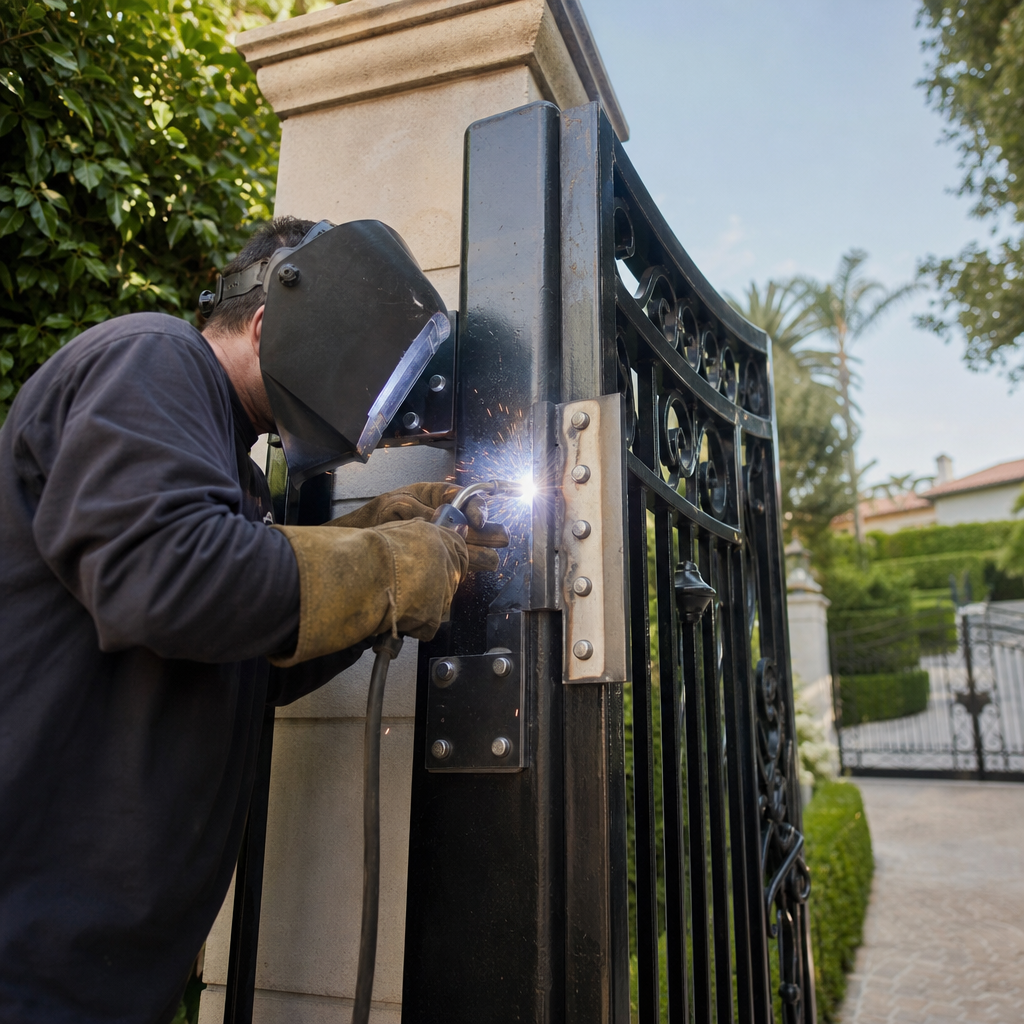 Illustration for gate welding in Beverly Hills