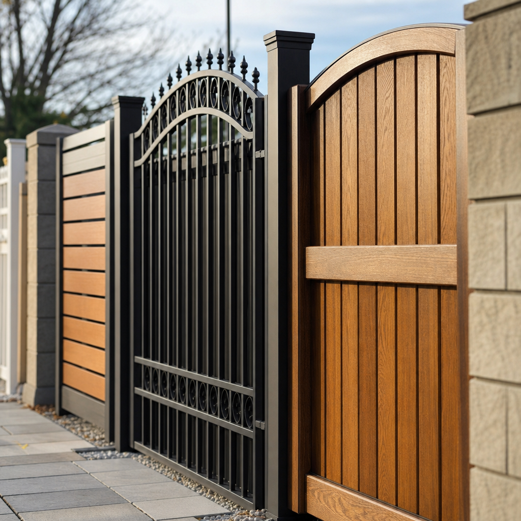 Illustration for gate installation cost
