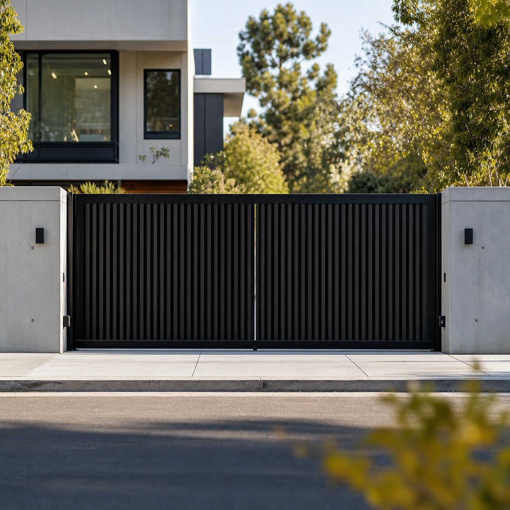 Illustration for cost to install automatic gate