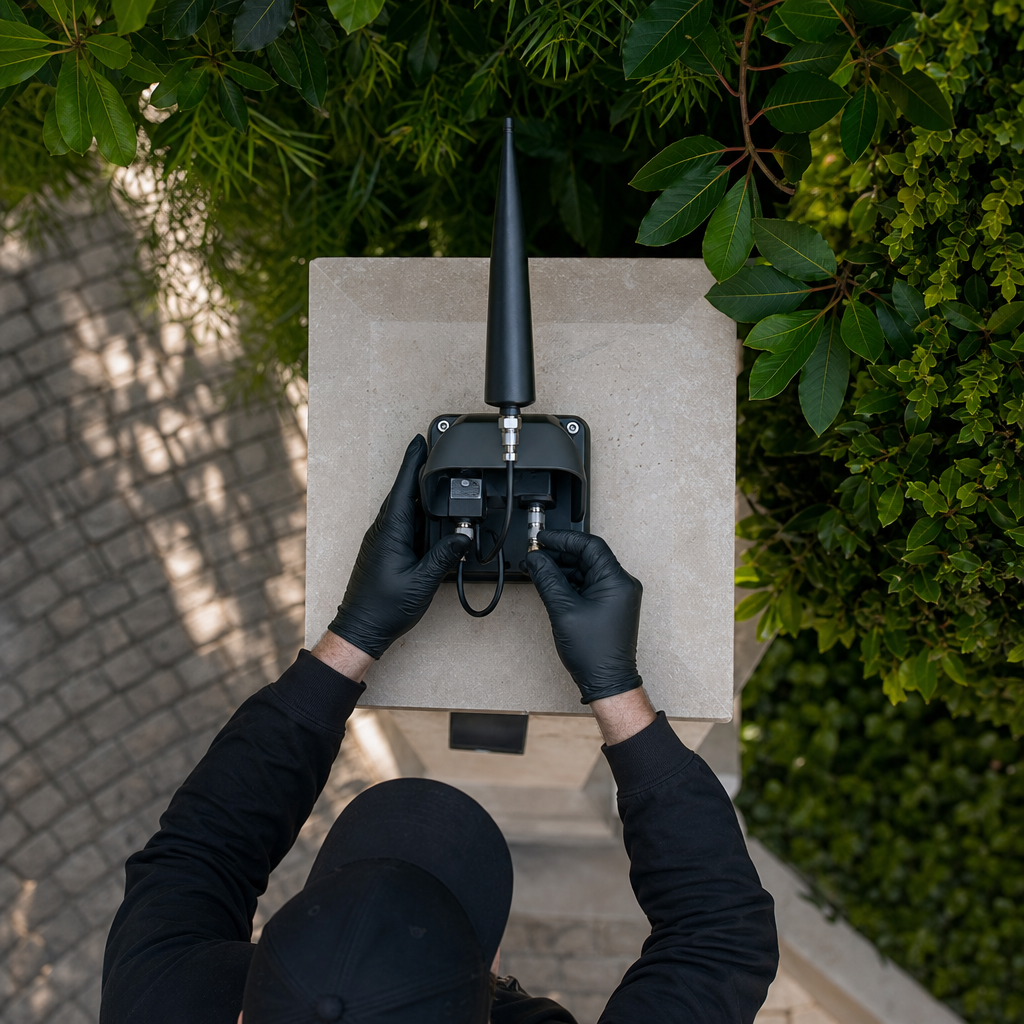 Illustration for gate access control in Beverly Hills