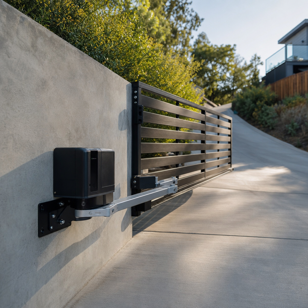 Illustration for automatic gate installation in Studio City