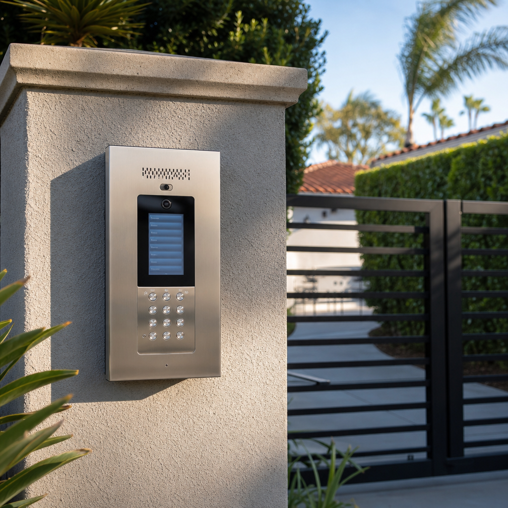 Illustration for access control installation in Pico-Robertson