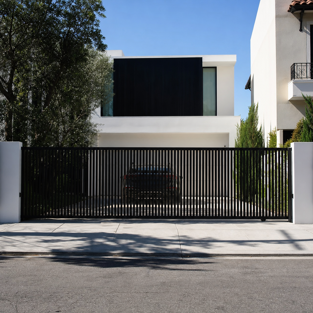 Illustration for how much does an electric gate cost