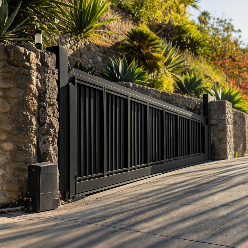 Illustration for gate motor repair in Los Feliz