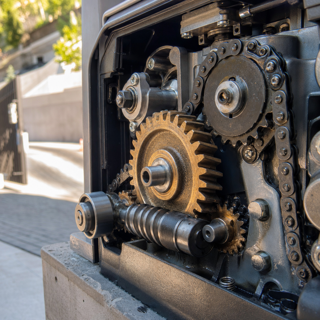Illustration for gate motor repair in Mid-Wilshire