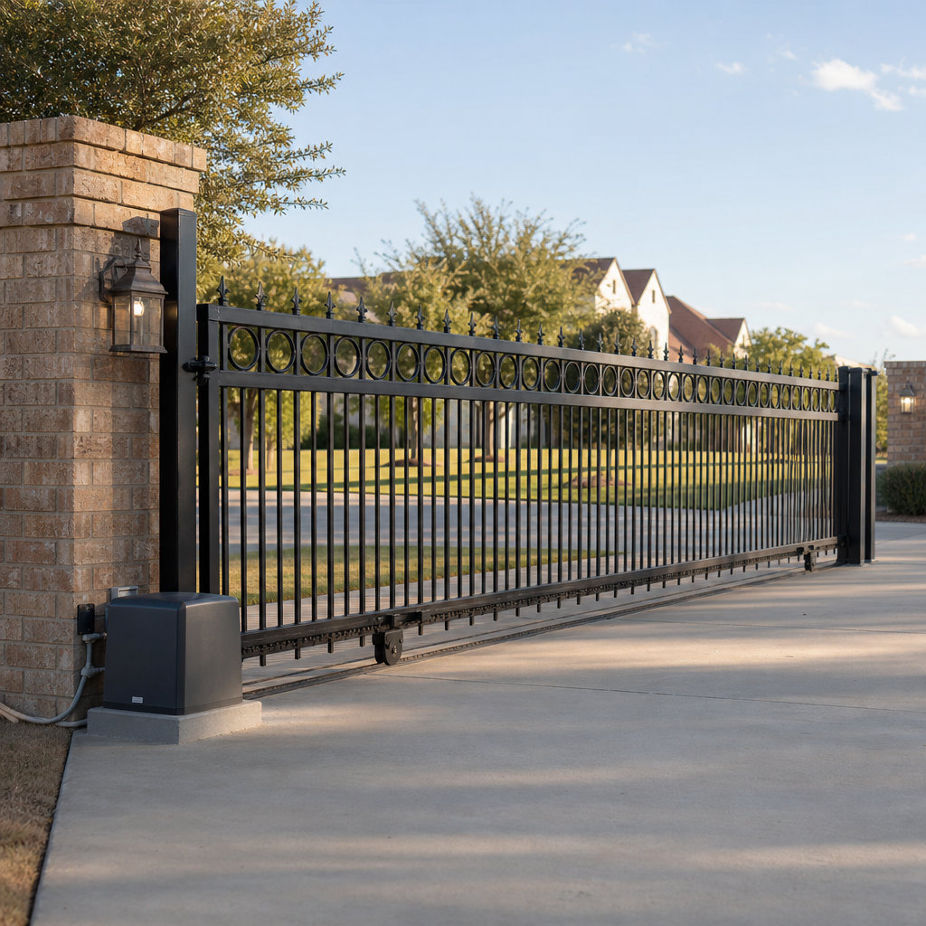 Illustration for automatic gate repair rockwall