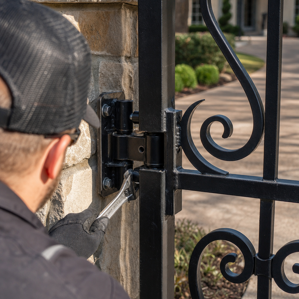 Illustration for gate repair how to & troubleshooting guides in southlake