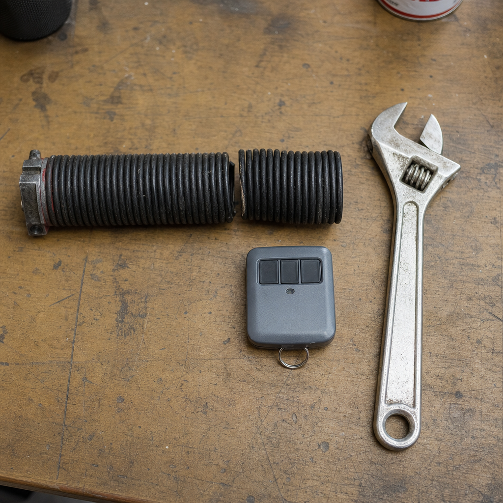 Illustration for garage door repair in Antelope
