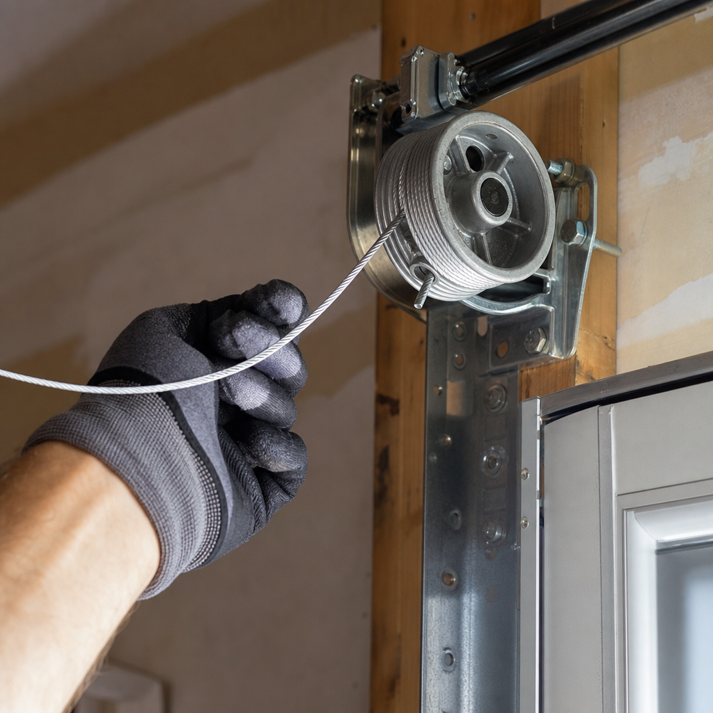 Illustration for garage door repair in Rancho Cordova