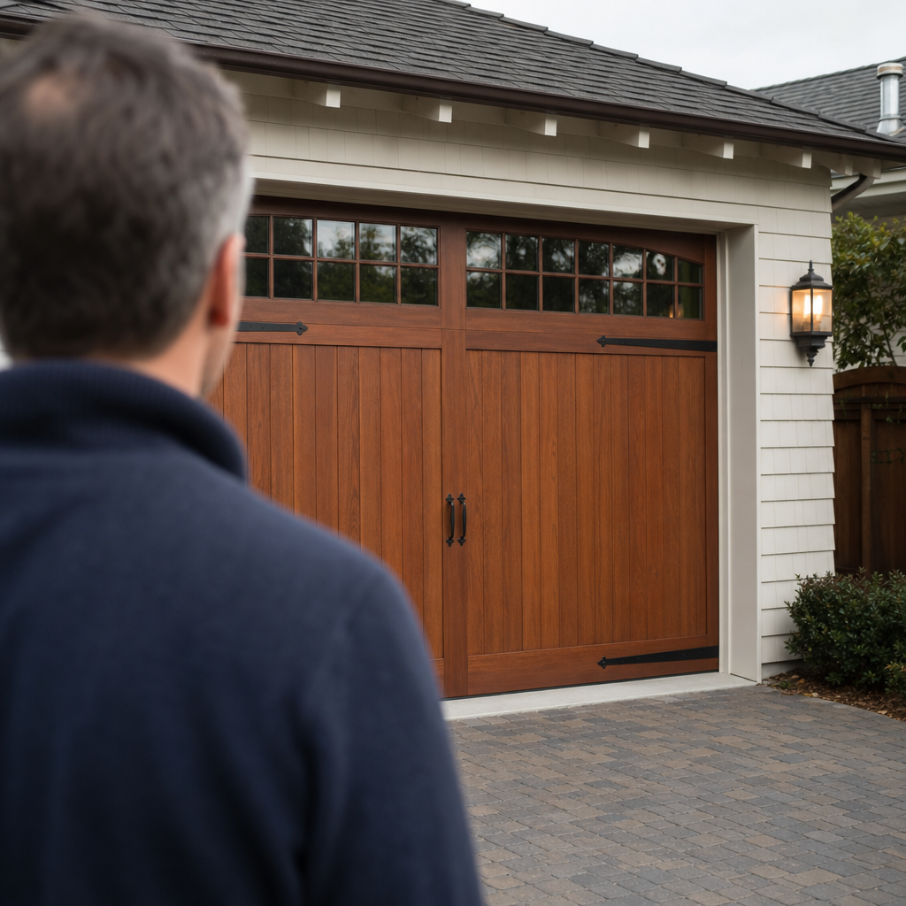 Illustration for garage door repair in San Mateo