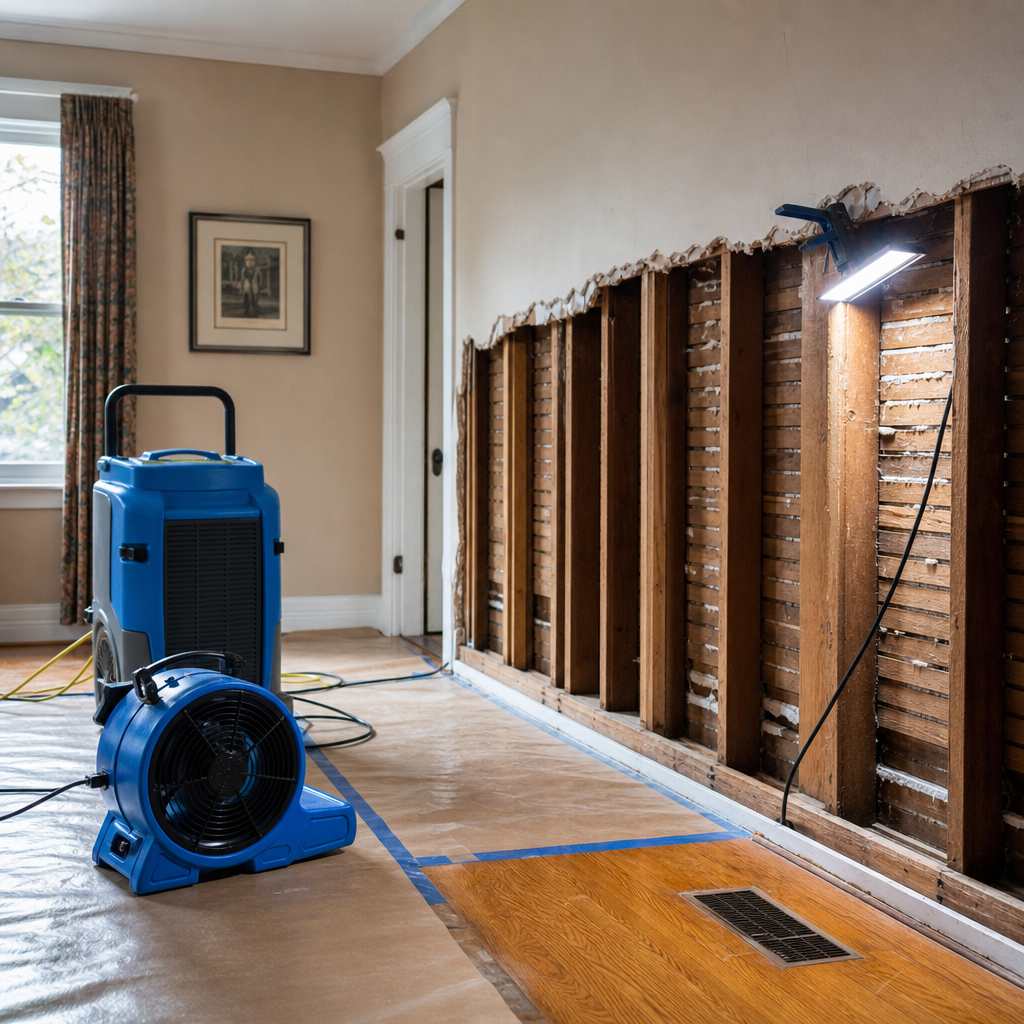 Illustration for water damage repair estimate englewood nj