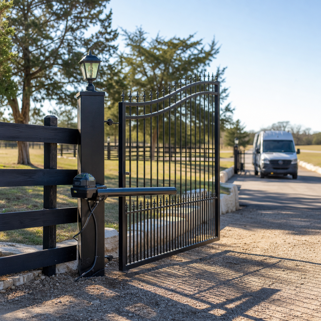 Illustration for automatic gate repair cost