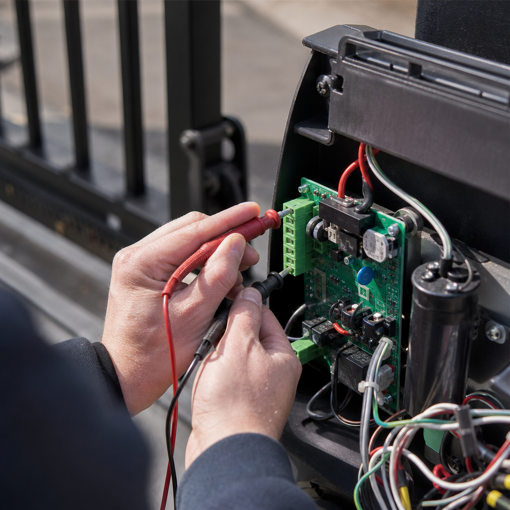 Illustration for electric sliding gate repair cleburne tx