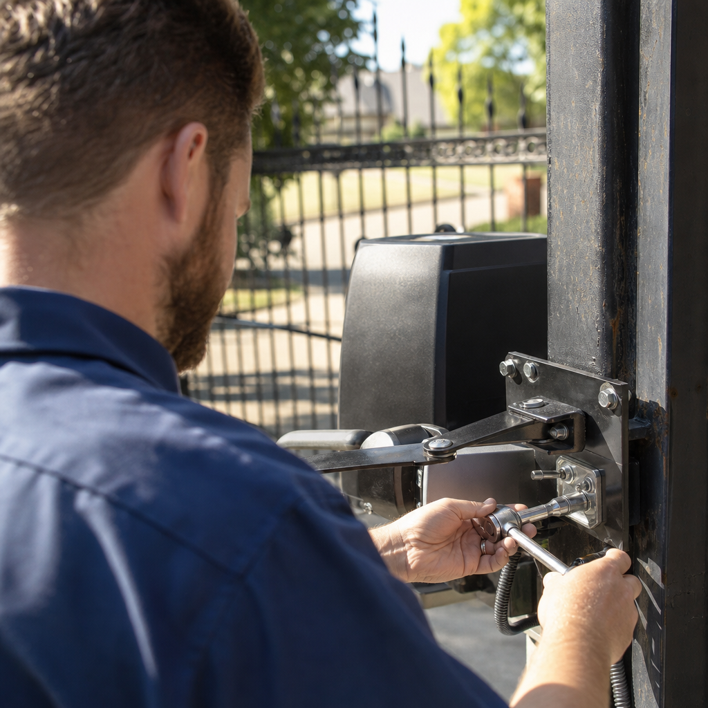 Illustration for ironworks gate co same day repair
