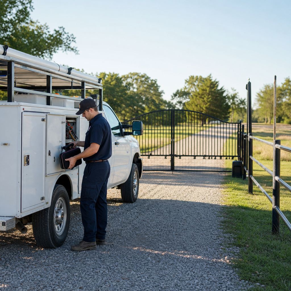 Illustration for same day gate repair cleburne tx
