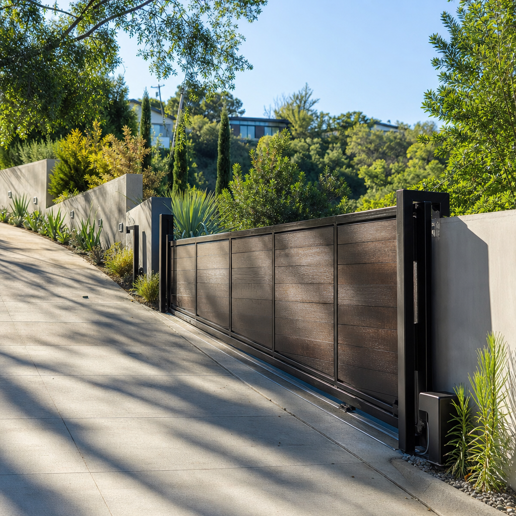 Illustration for gate repair in Studio City
