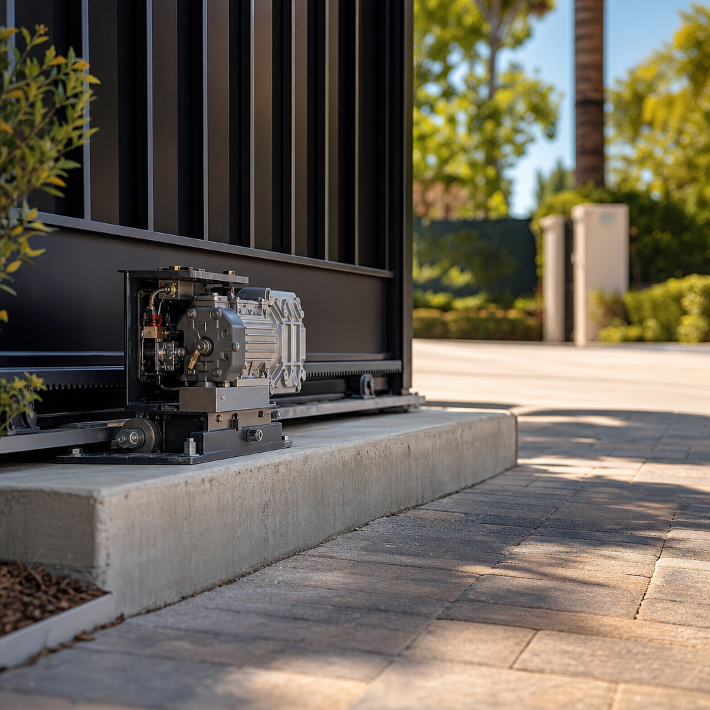 Illustration for automatic gate repair in Encino