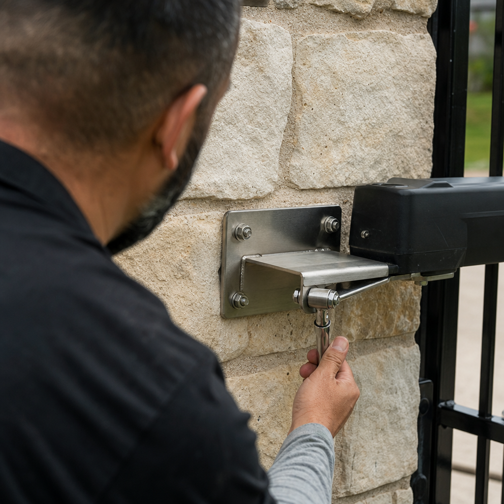 Illustration for automatic gate repair in Cedar Hill