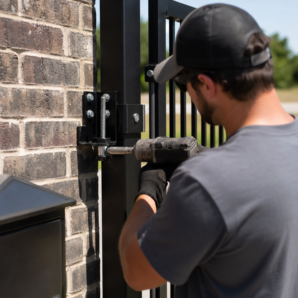 Illustration for gate repair in Glenn Heights