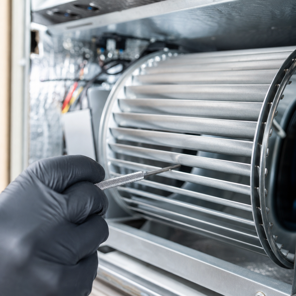 Illustration for air duct cleaning in Wylie