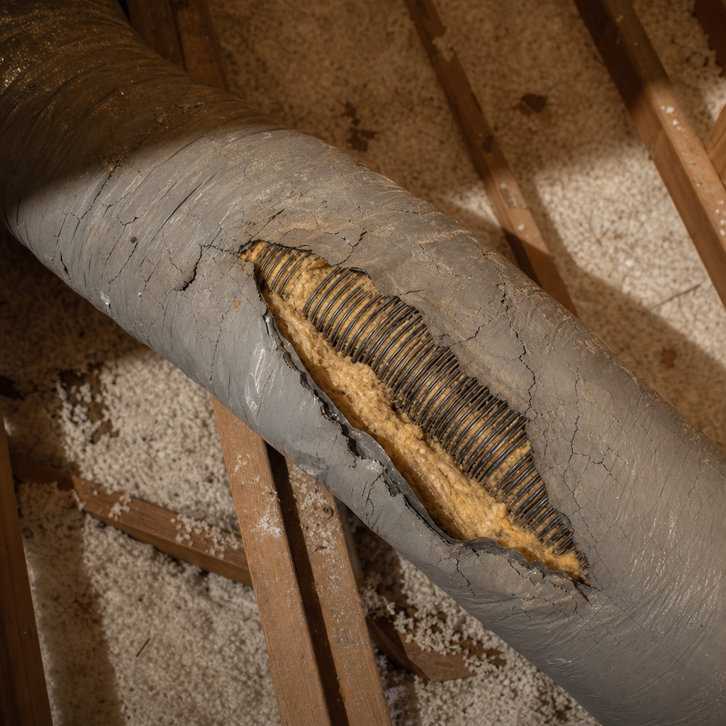 Illustration for air duct cleaning in Ennis