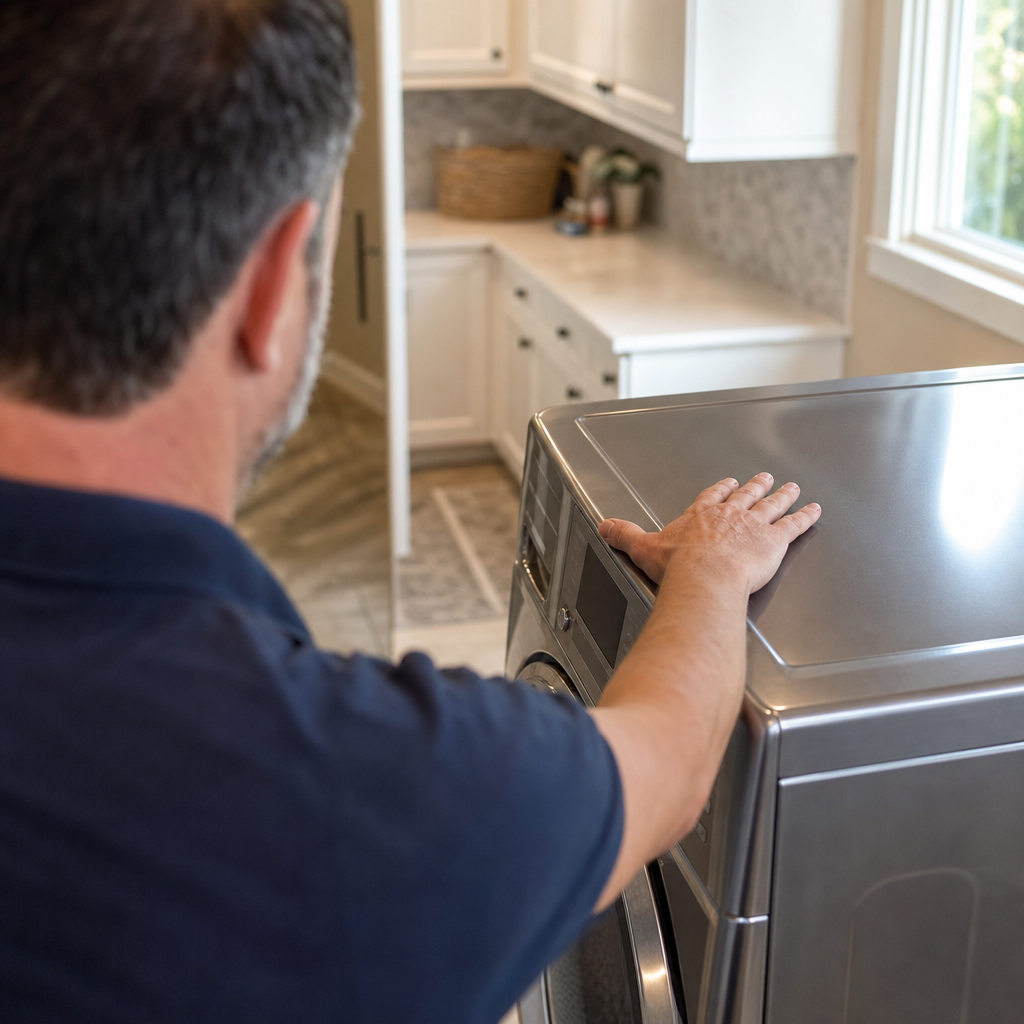 Illustration for dryer vent cleaning in Midlothian